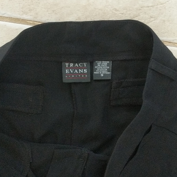 Size 9 black dress pants two pair - Picture 7 of 8